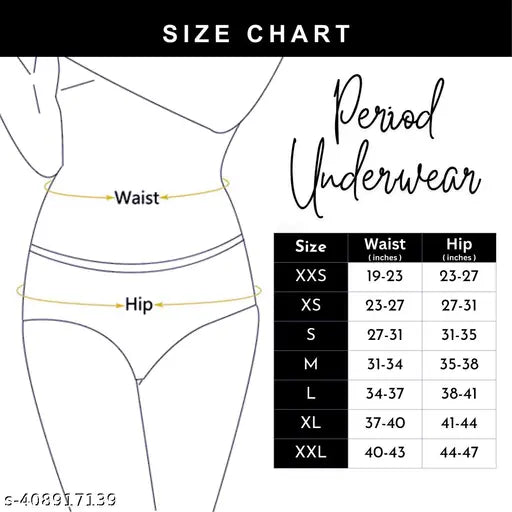Period Panty for Women (pack of 4)